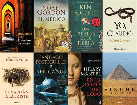 Las 20 mejores novelas históricas de todos los tiempos .